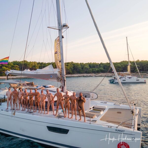 Saltyboys catamaran cruise Croatia