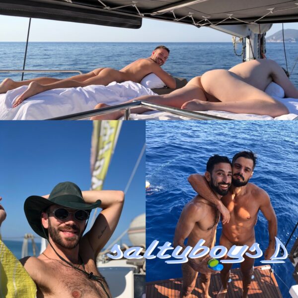 Saltyboys Croatia nude sailing trip