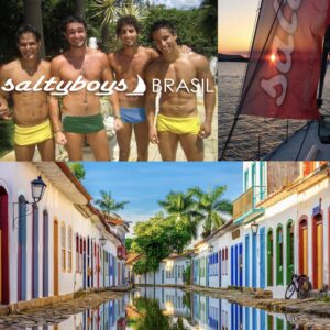 Saltyboys Brazil nude sailing Paraty